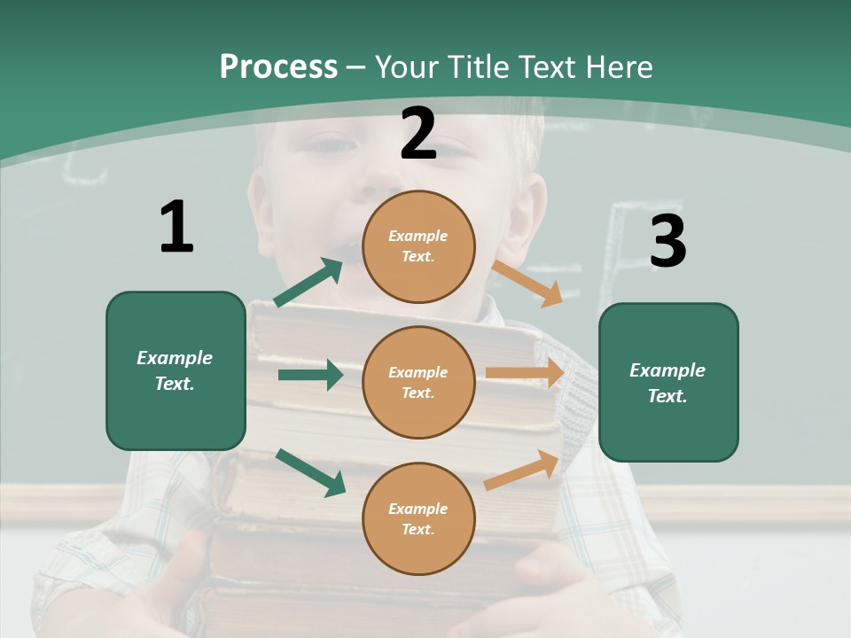 Person Caucasian Childhood PowerPoint Template