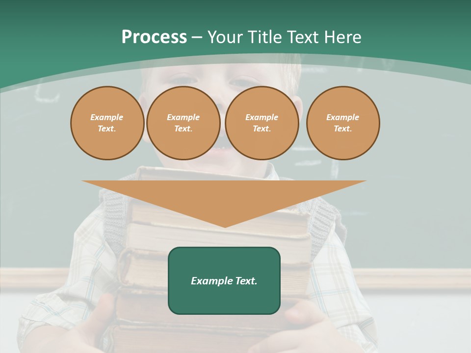 Person Caucasian Childhood PowerPoint Template