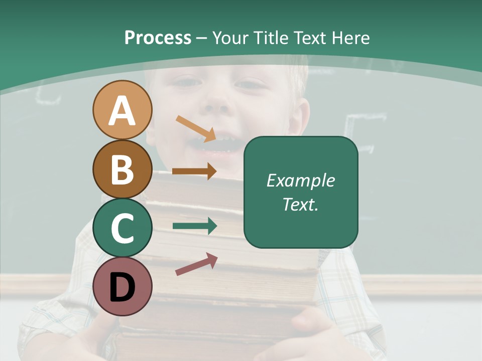 Person Caucasian Childhood PowerPoint Template