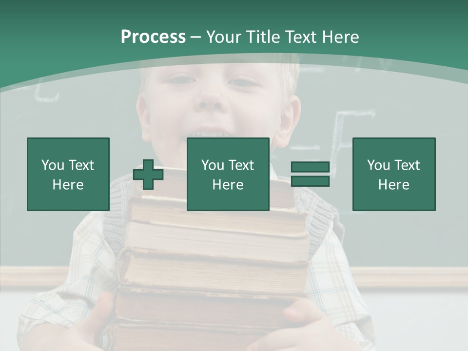Person Caucasian Childhood PowerPoint Template