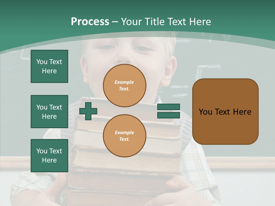 Person Caucasian Childhood PowerPoint Template