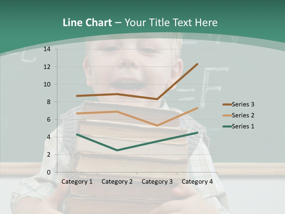 Person Caucasian Childhood PowerPoint Template