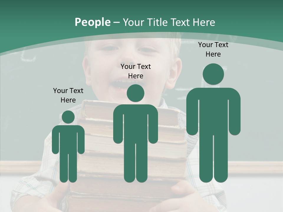 Person Caucasian Childhood PowerPoint Template