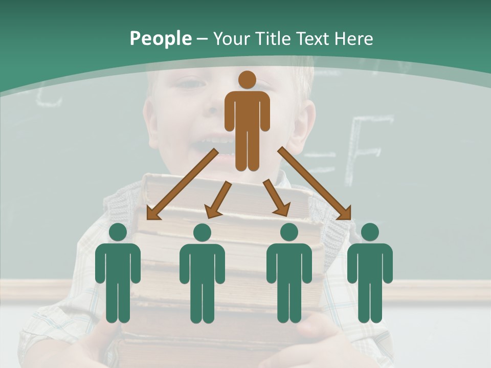 Person Caucasian Childhood PowerPoint Template