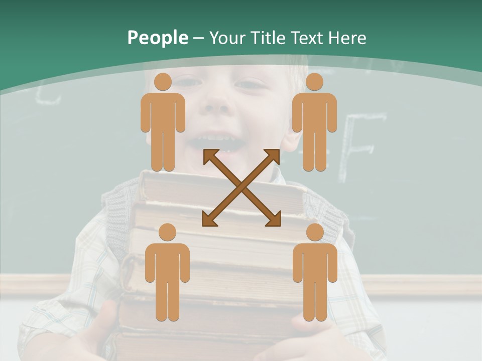 Person Caucasian Childhood PowerPoint Template