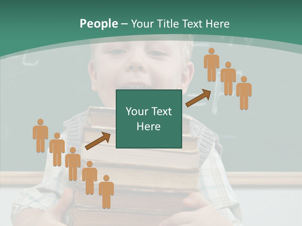 Person Caucasian Childhood PowerPoint Template