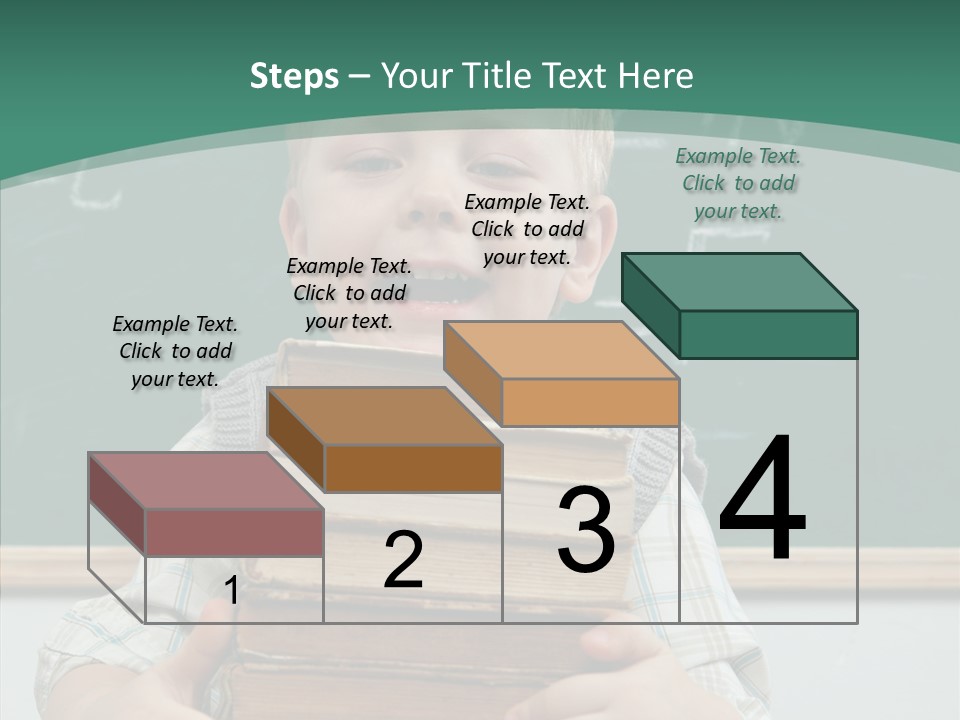 Person Caucasian Childhood PowerPoint Template