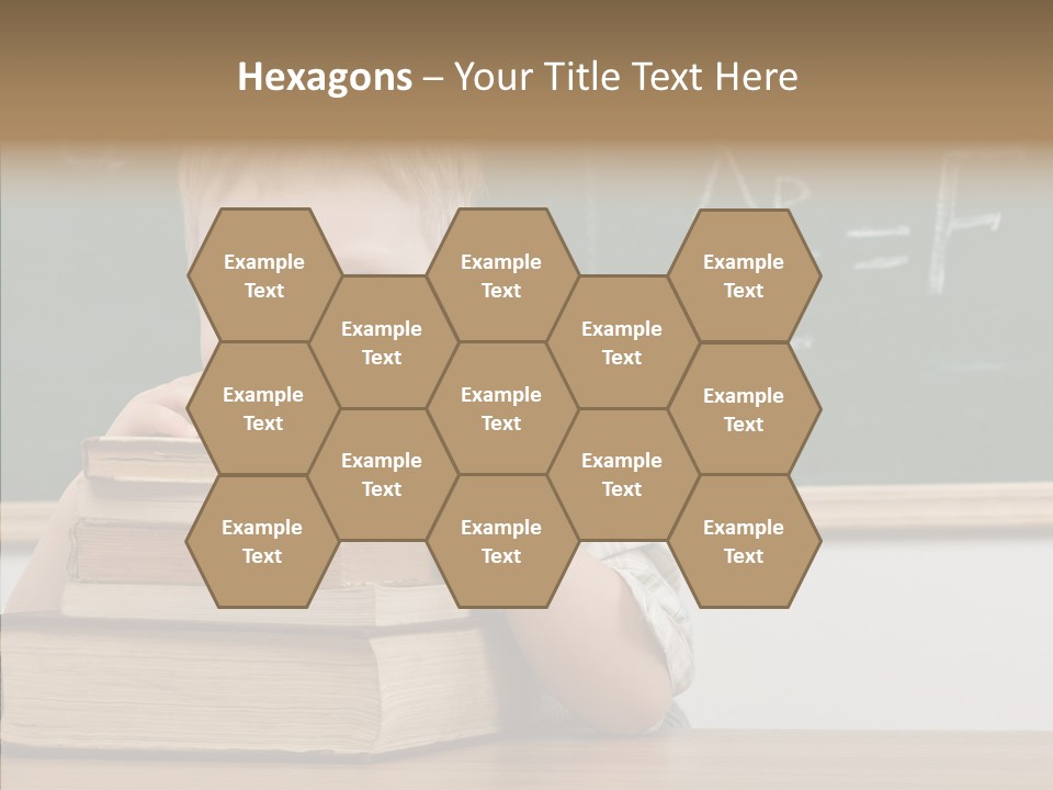 Boy Pupil Elementary PowerPoint Template