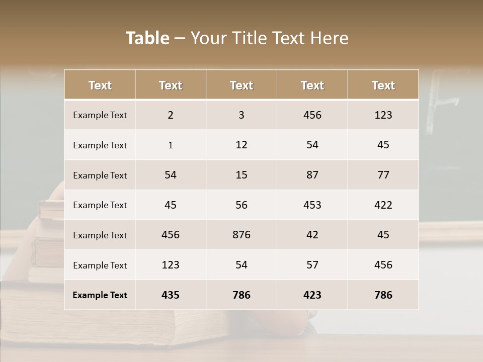 Boy Pupil Elementary PowerPoint Template