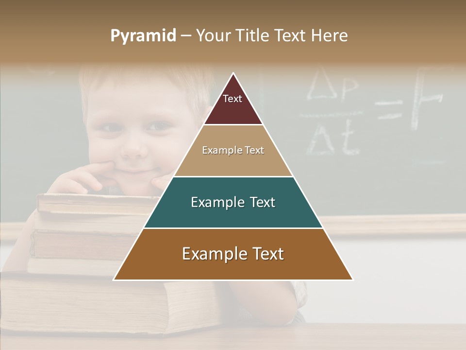 Boy Pupil Elementary PowerPoint Template