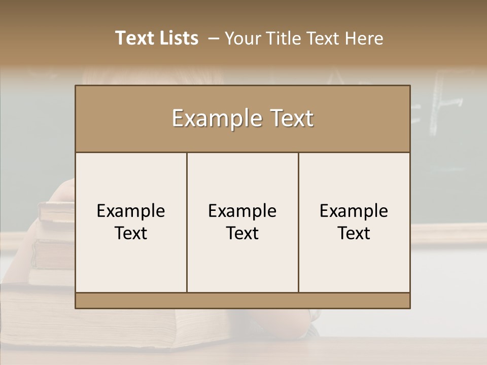 Boy Pupil Elementary PowerPoint Template