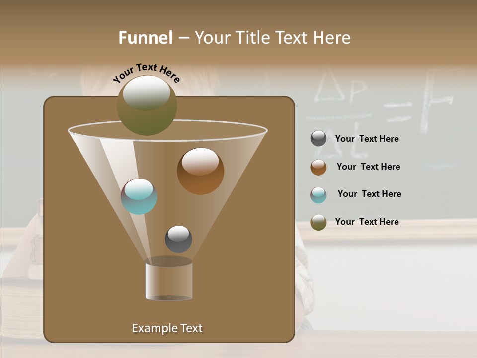 Boy Pupil Elementary PowerPoint Template