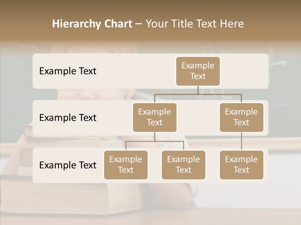 Boy Pupil Elementary PowerPoint Template