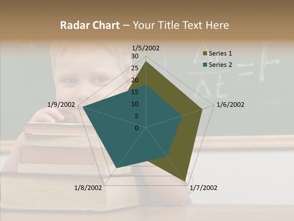 Boy Pupil Elementary PowerPoint Template