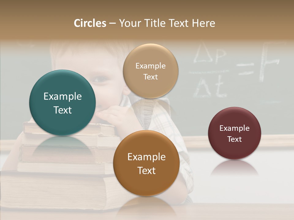 Boy Pupil Elementary PowerPoint Template