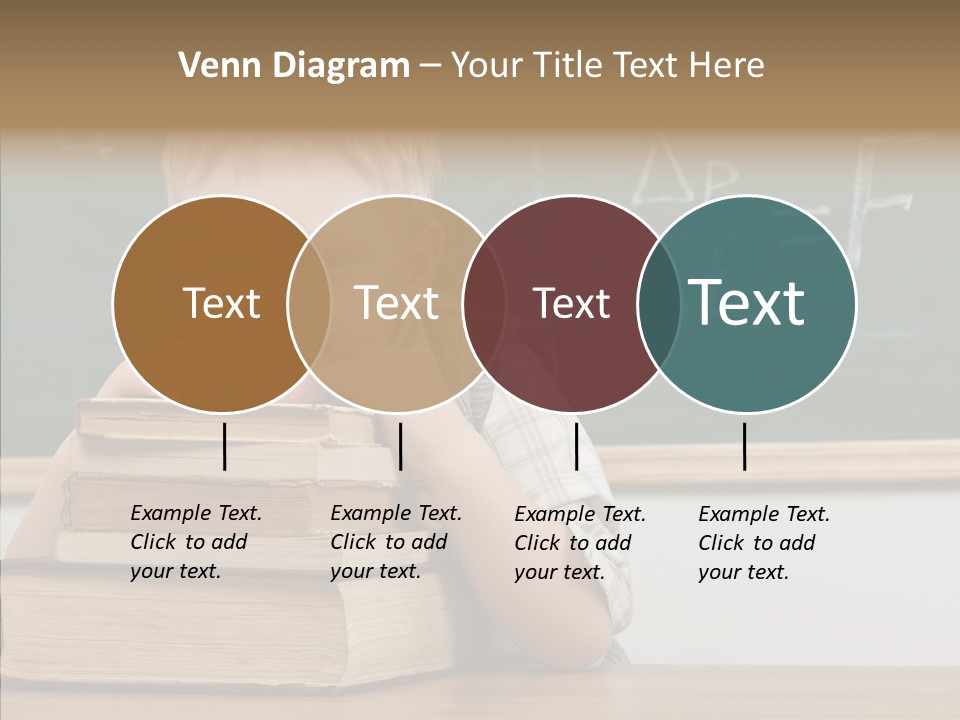 Boy Pupil Elementary PowerPoint Template