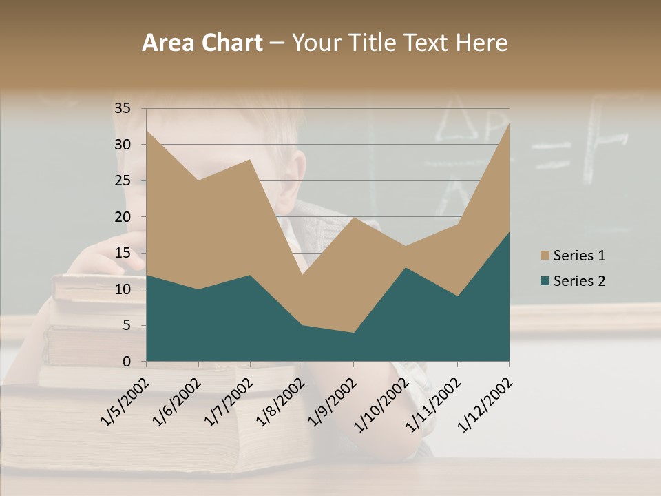 Boy Pupil Elementary PowerPoint Template