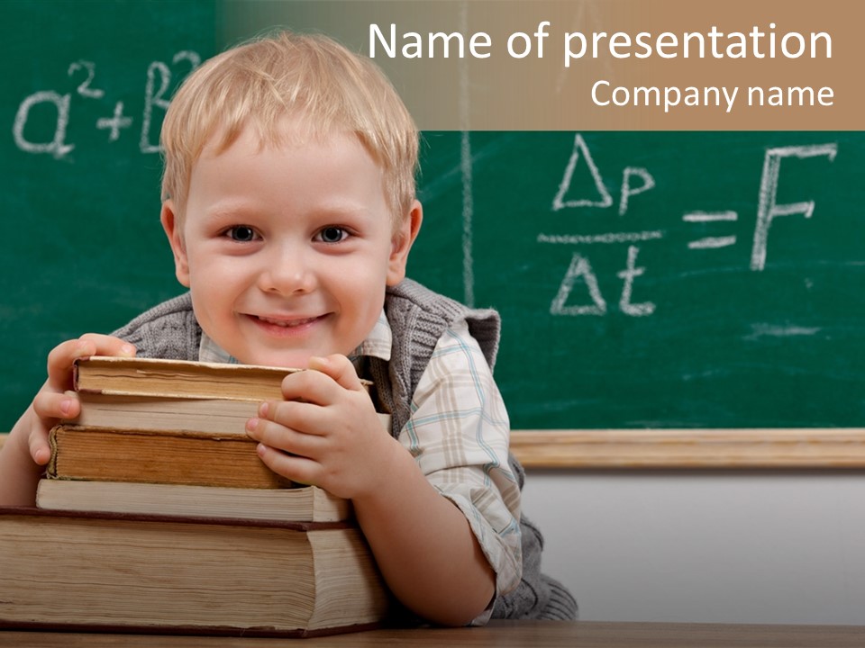 Small Intelligent Study PowerPoint Template