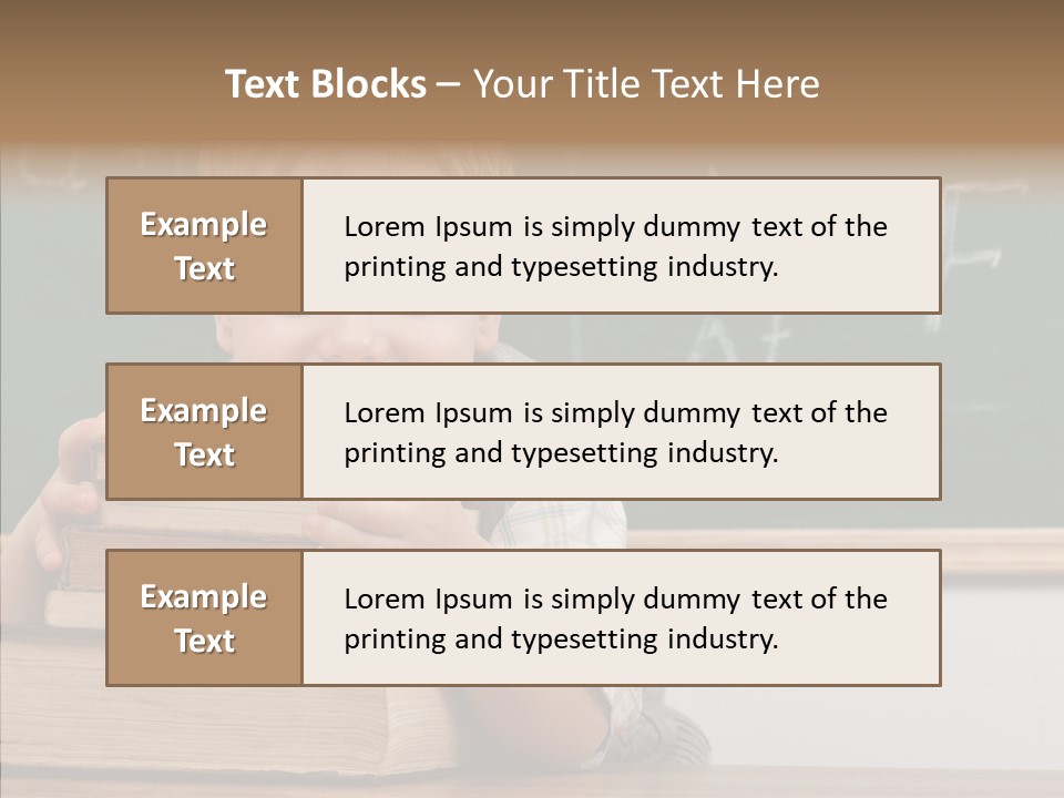 Small Intelligent Study PowerPoint Template