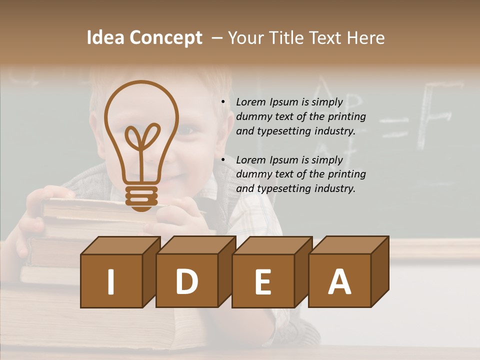 Small Intelligent Study PowerPoint Template