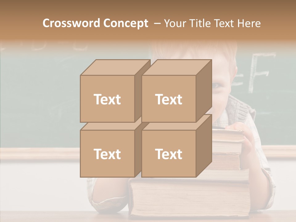 Person Innocence Preschool PowerPoint Template