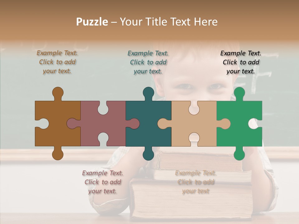 Person Innocence Preschool PowerPoint Template