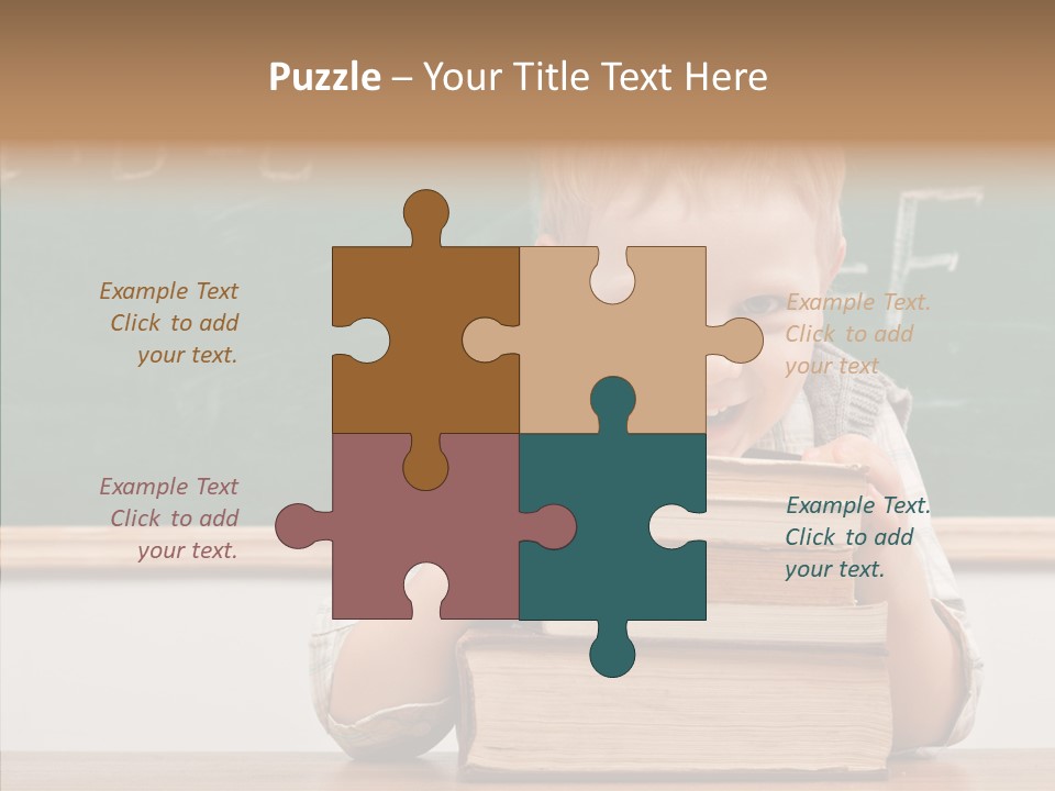 Person Innocence Preschool PowerPoint Template