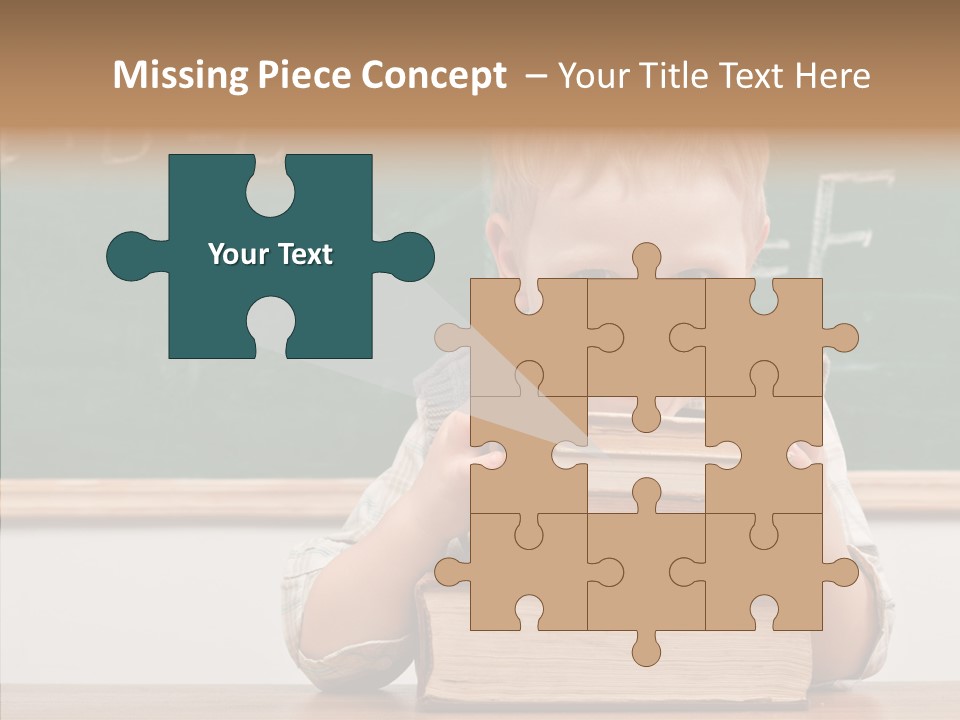 Person Innocence Preschool PowerPoint Template