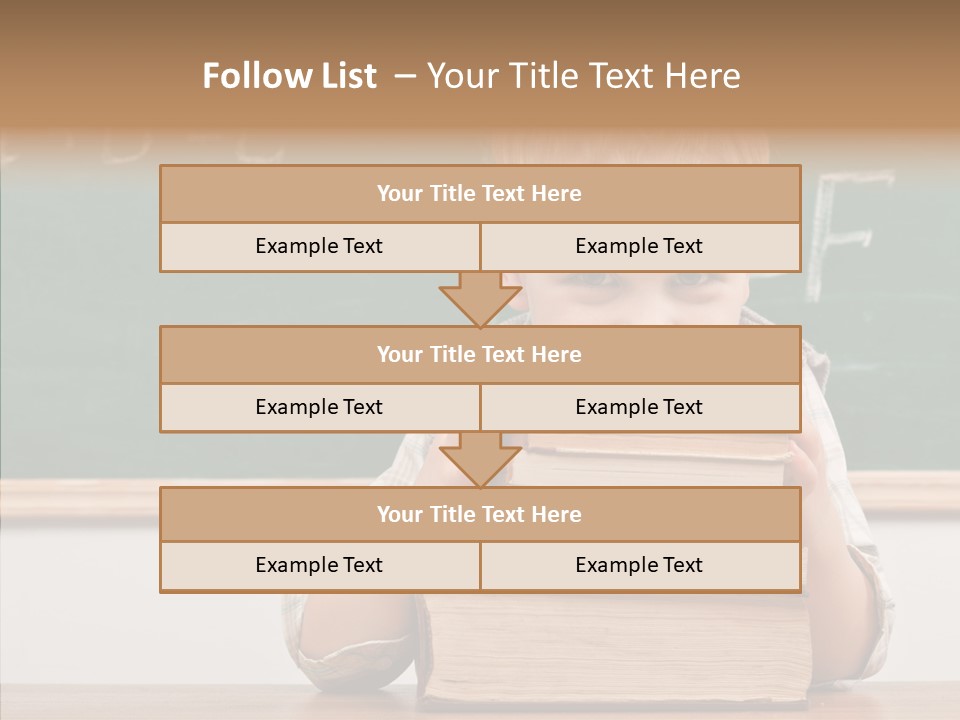 Person Innocence Preschool PowerPoint Template