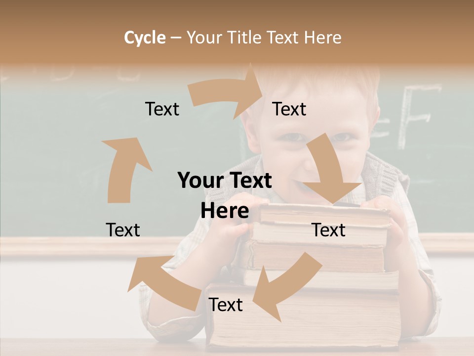 Person Innocence Preschool PowerPoint Template