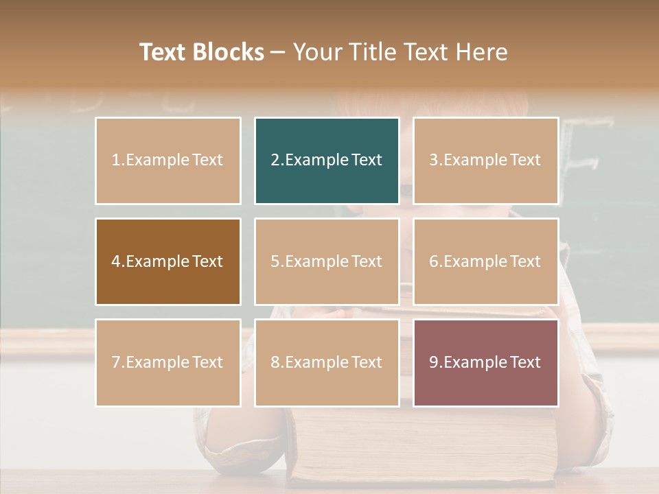 Person Innocence Preschool PowerPoint Template