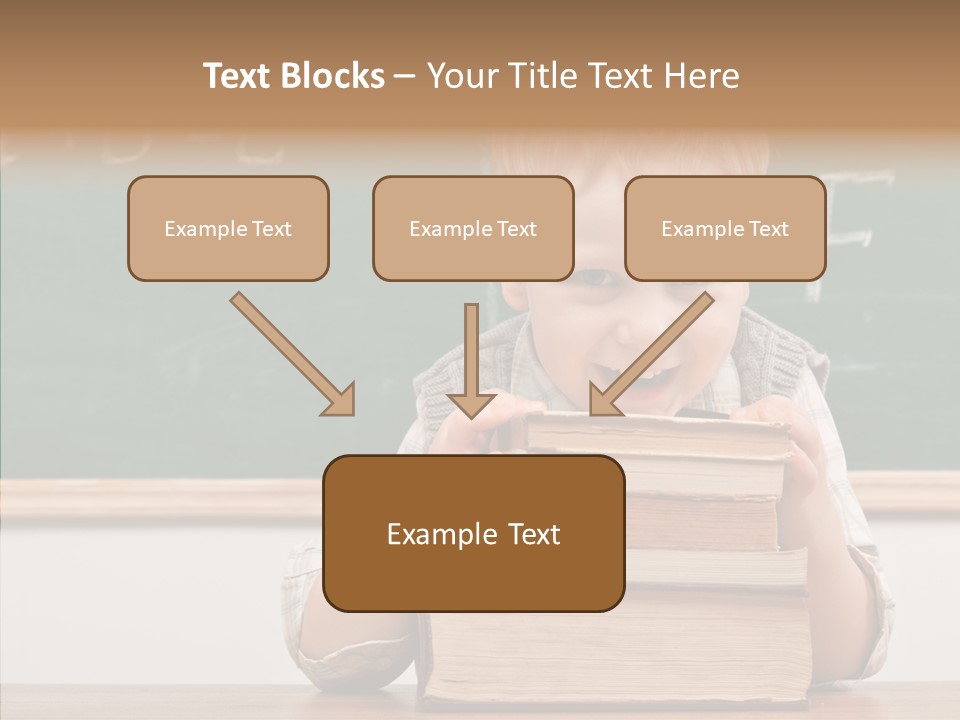 Person Innocence Preschool PowerPoint Template