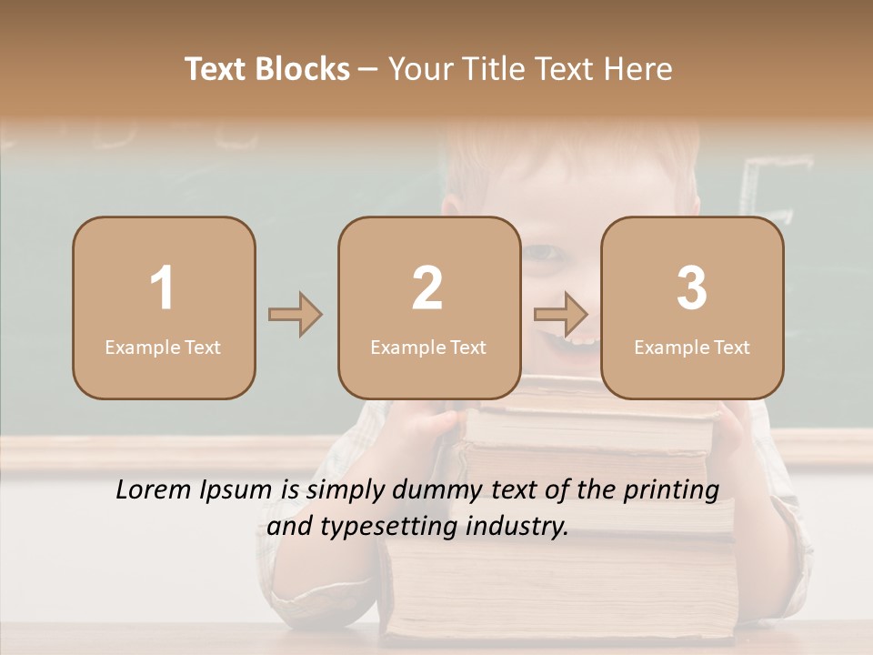 Person Innocence Preschool PowerPoint Template