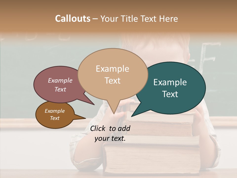 Person Innocence Preschool PowerPoint Template