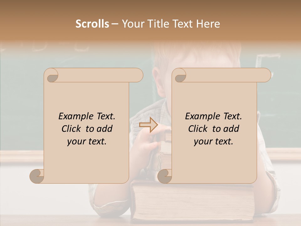 Person Innocence Preschool PowerPoint Template