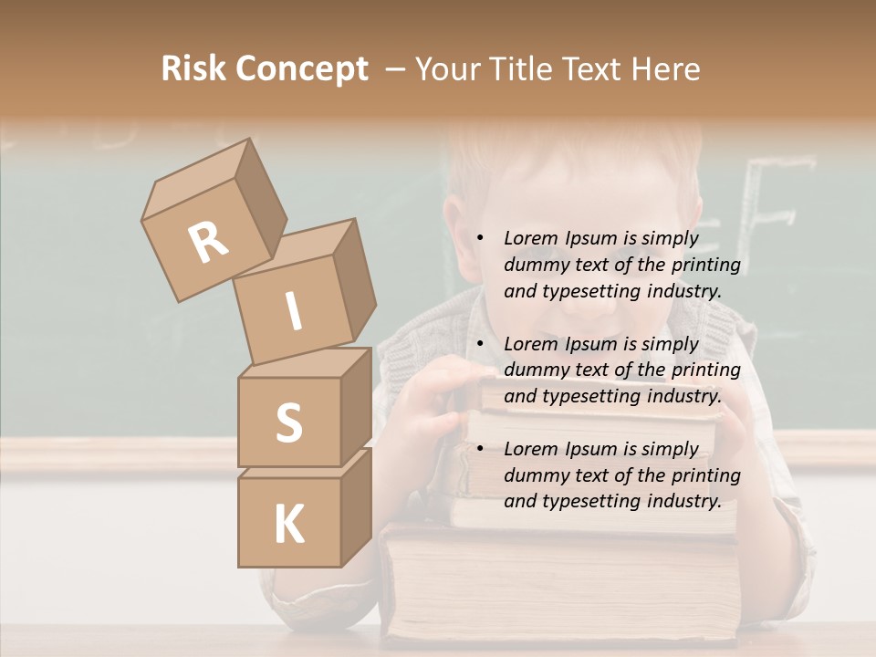 Person Innocence Preschool PowerPoint Template