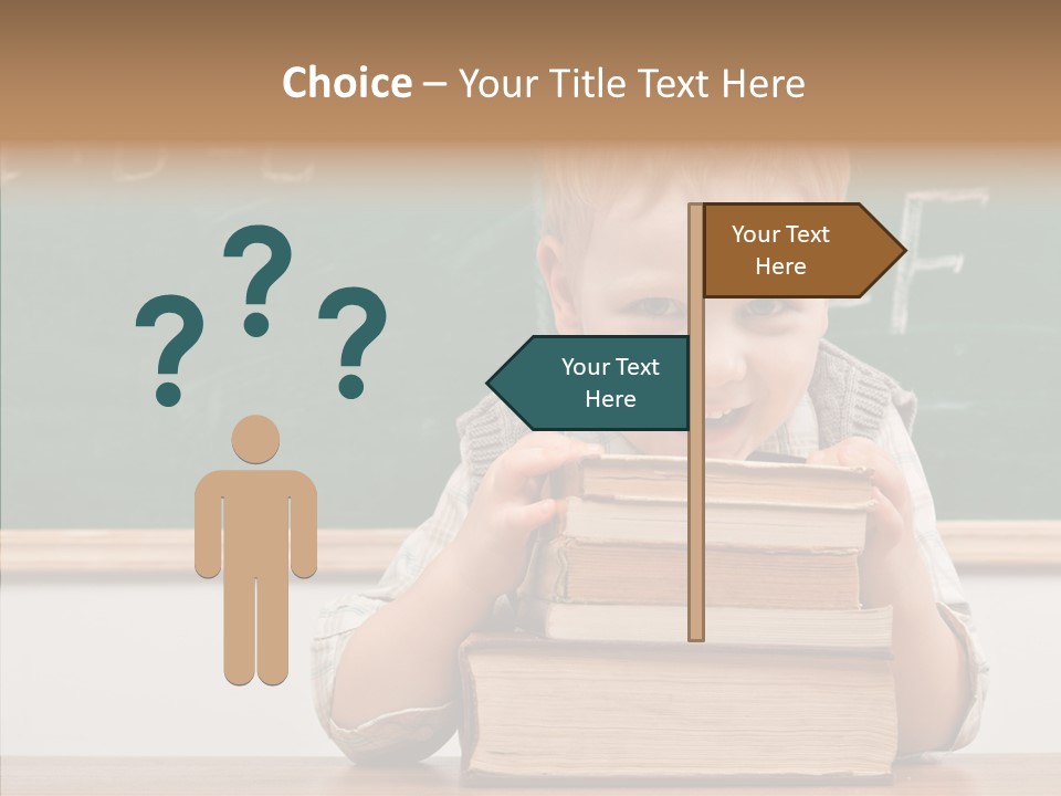 Person Innocence Preschool PowerPoint Template