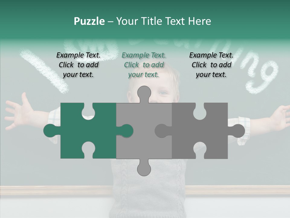 Elementary Adorable Person PowerPoint Template