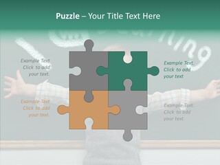 Elementary Adorable Person PowerPoint Template