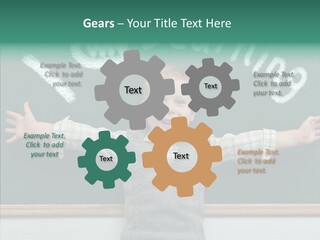 Elementary Adorable Person PowerPoint Template