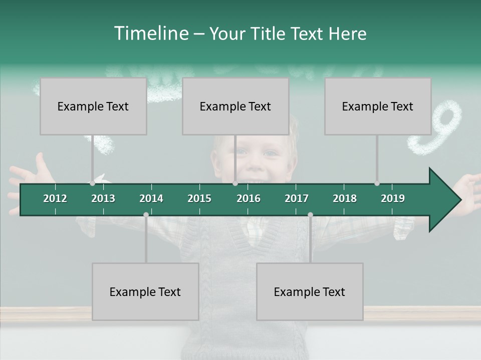 Elementary Adorable Person PowerPoint Template