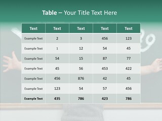 Elementary Adorable Person PowerPoint Template