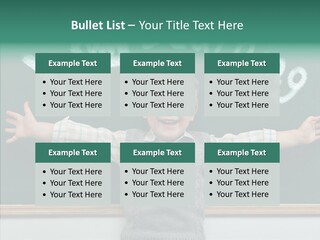 Elementary Adorable Person PowerPoint Template