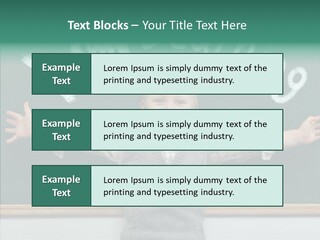 Elementary Adorable Person PowerPoint Template