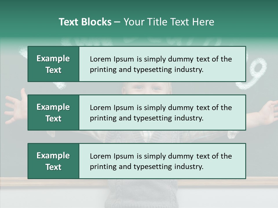 Elementary Adorable Person PowerPoint Template