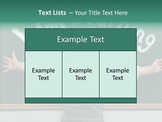 Elementary Adorable Person PowerPoint Template