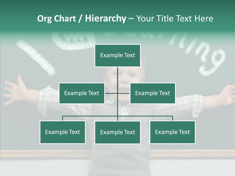 Elementary Adorable Person PowerPoint Template
