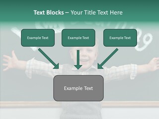 Elementary Adorable Person PowerPoint Template