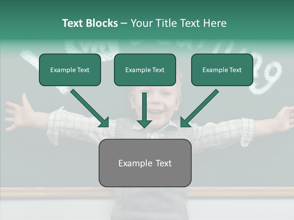 Elementary Adorable Person PowerPoint Template