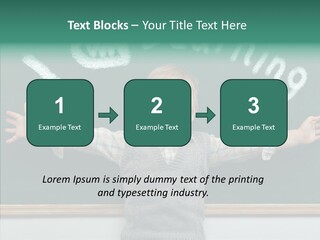 Elementary Adorable Person PowerPoint Template